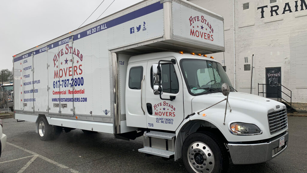 Five Stars Movers, Top-Rated Apartment Movers, Local And Long-Distance Moving Company, Boston MA, Offering Secure Storage Solutions