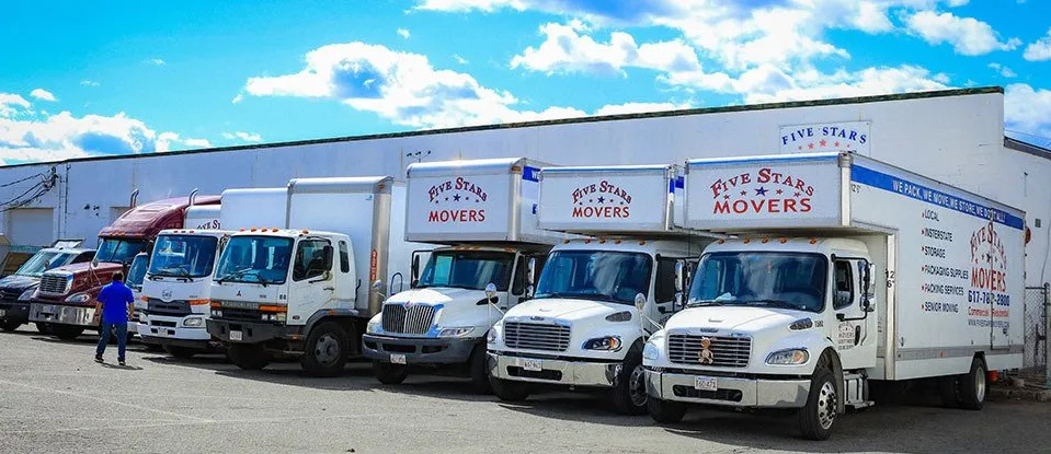 Five Stars Movers, Commercial Moving, Boston MA